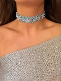 Choker Santorini Azul Claro